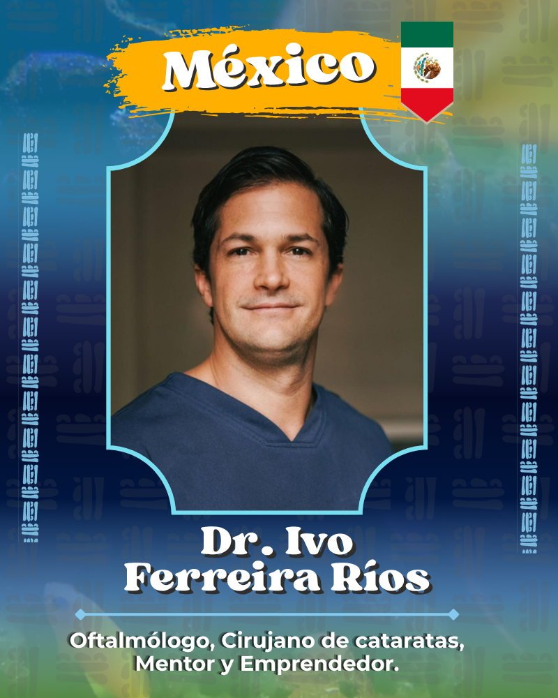 Tarjeta de presentación de Dr. Ivo Ferreira Ríos, México