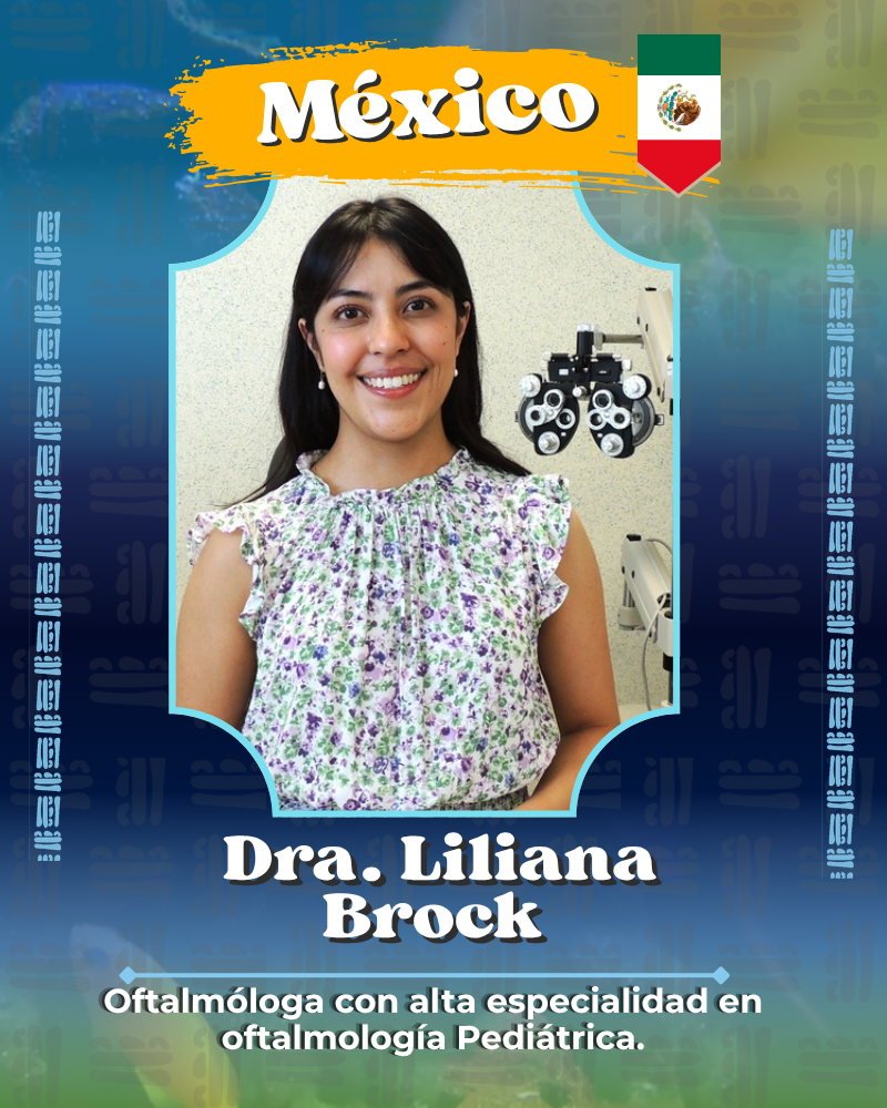 Tarjeta de presentación de Dra. Liliana Brock, México
