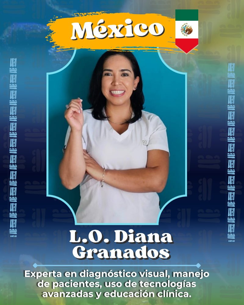 Tarjeta de presentación de L.O. Diana Granados, México