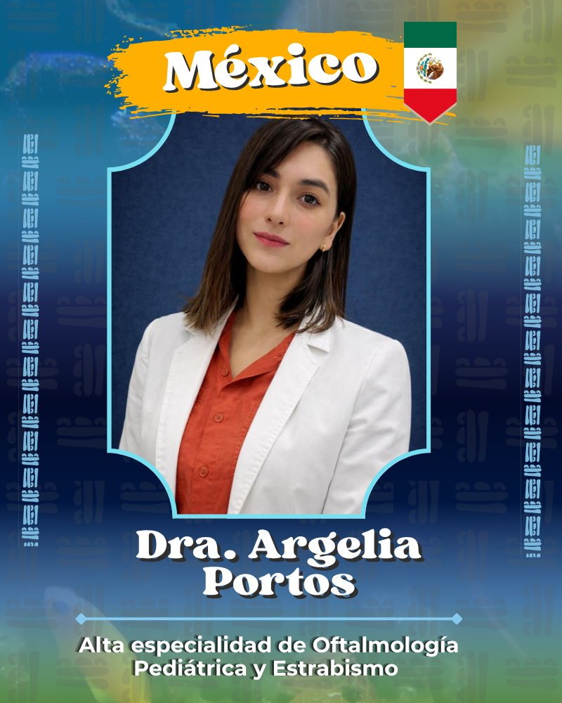 Tarjeta de presentación de Dra. Argelia Portos, México