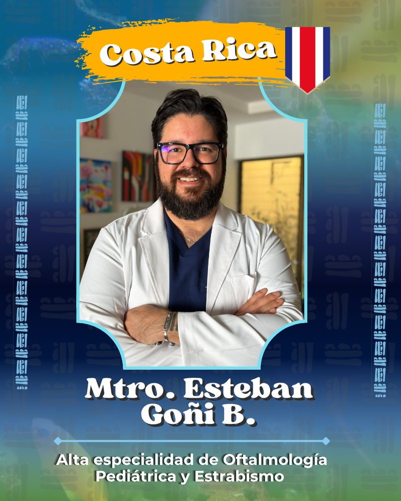 Tarjeta de presentación de Mtro. Esteban Goñi B., Costa Rica